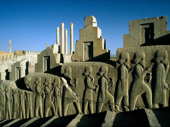 Photo:  The ancient city of Persepolis in modern